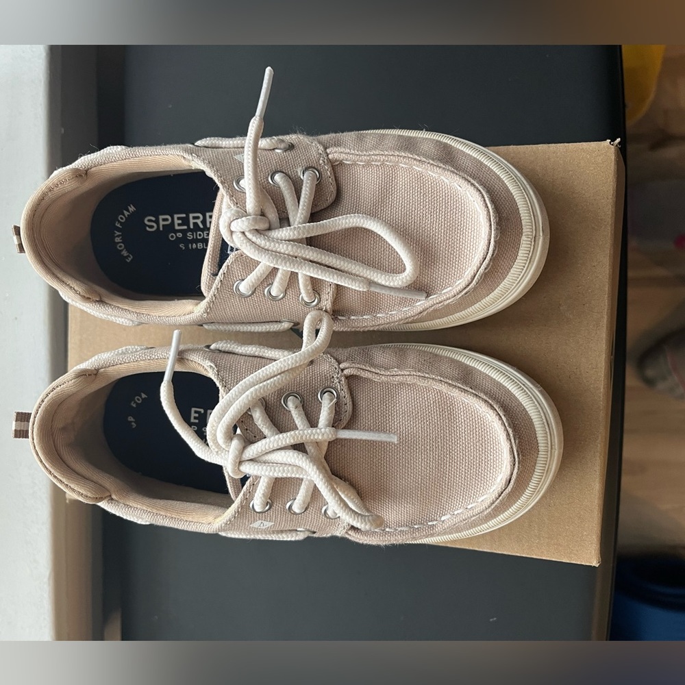 Sperry Top Slider Sea Ketch Washable Khaki